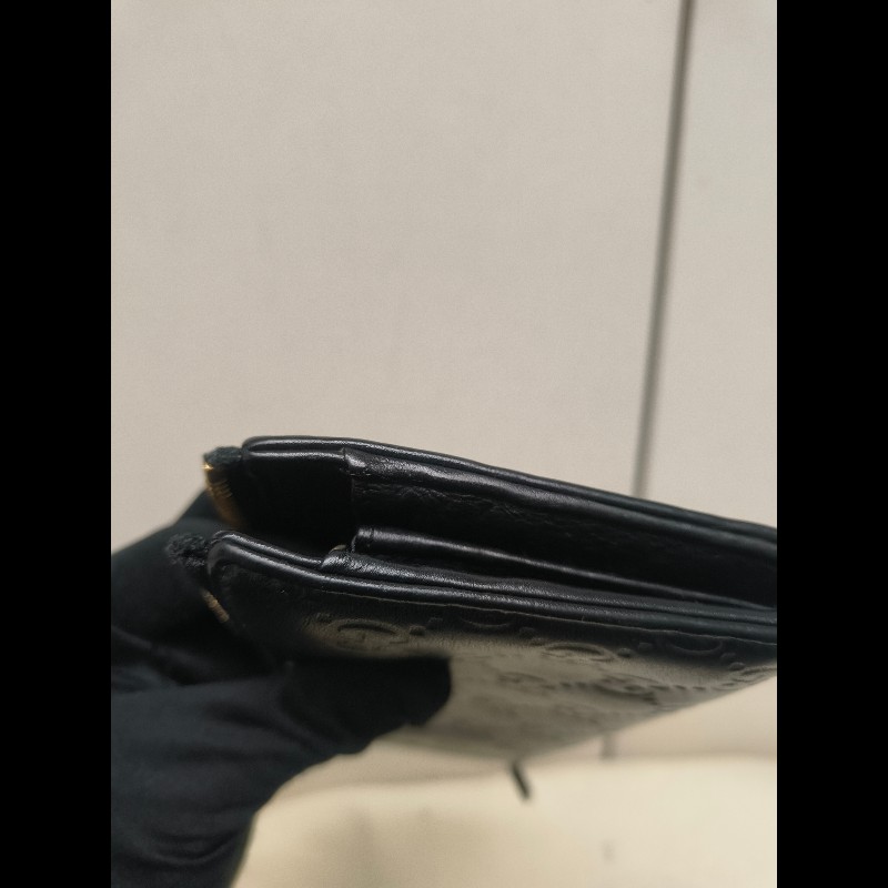 【8成新】㊣✨GUCCI✨古馳 黑色 牛皮 壓紋 老花 長夾 錢包 皮夾/雙G/二手包/保證正品🌳二手樹屋🌳-35