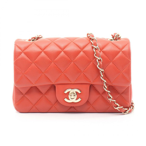 香奈兒 (CHANEL) 迷你絎縫 20 鏈條肩背斜背包 A69900 皮革 GHW 二手 CC
