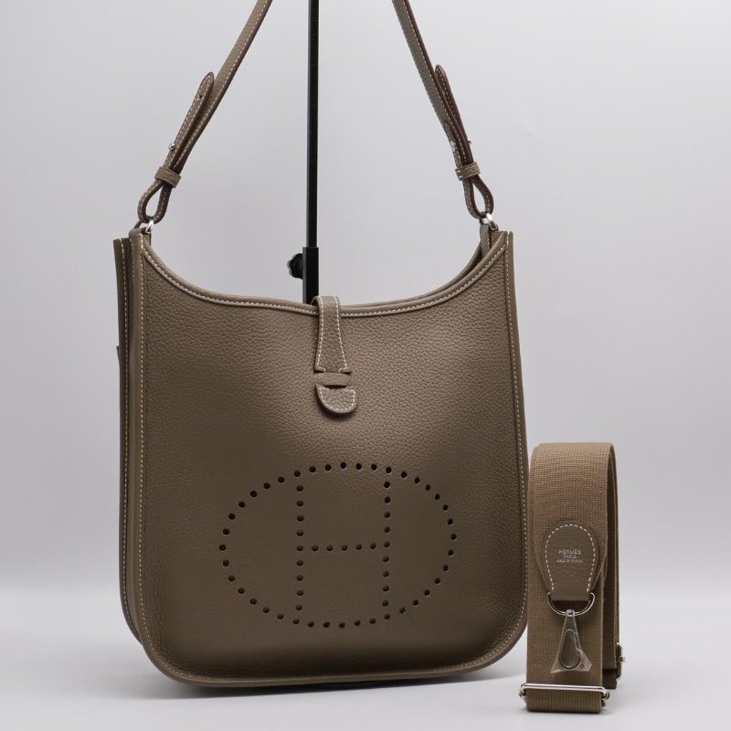 HERMES Evelyne 29 - 灰銀 W-0