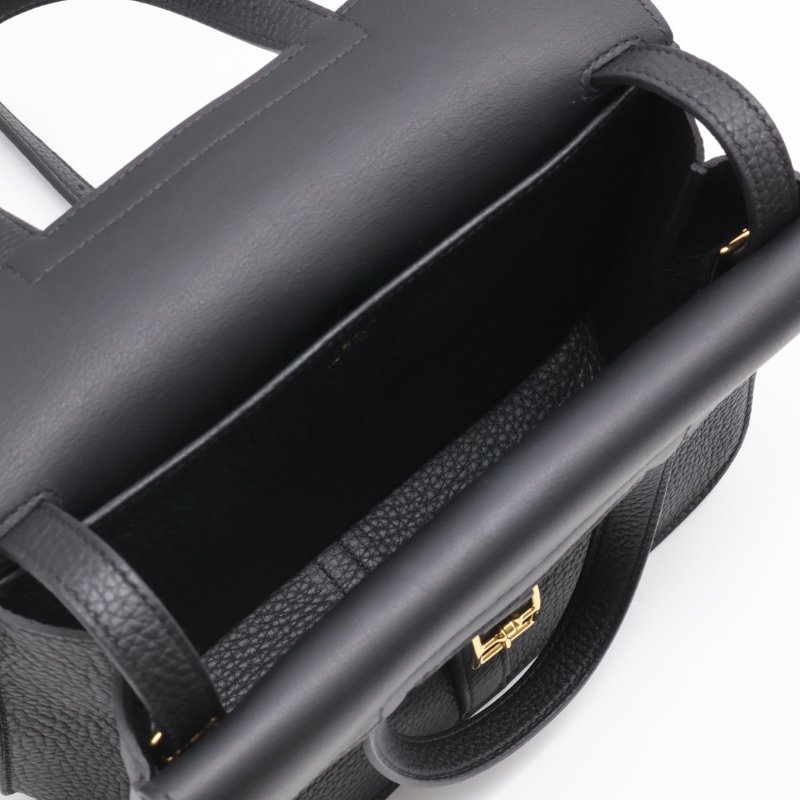 HERMES Halzan 25 - 黑金 W-2