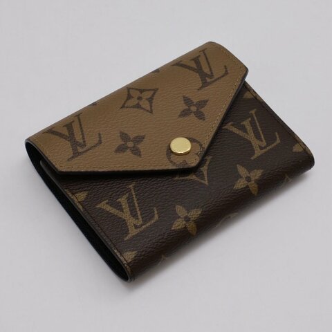 LOUIS VUITTON Victorine信封三折短夾 - 拚色