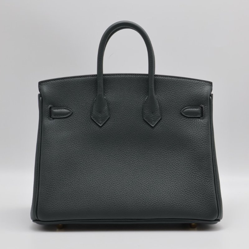 HERMES Birkin 25 -  灰綠香檳金 K-1
