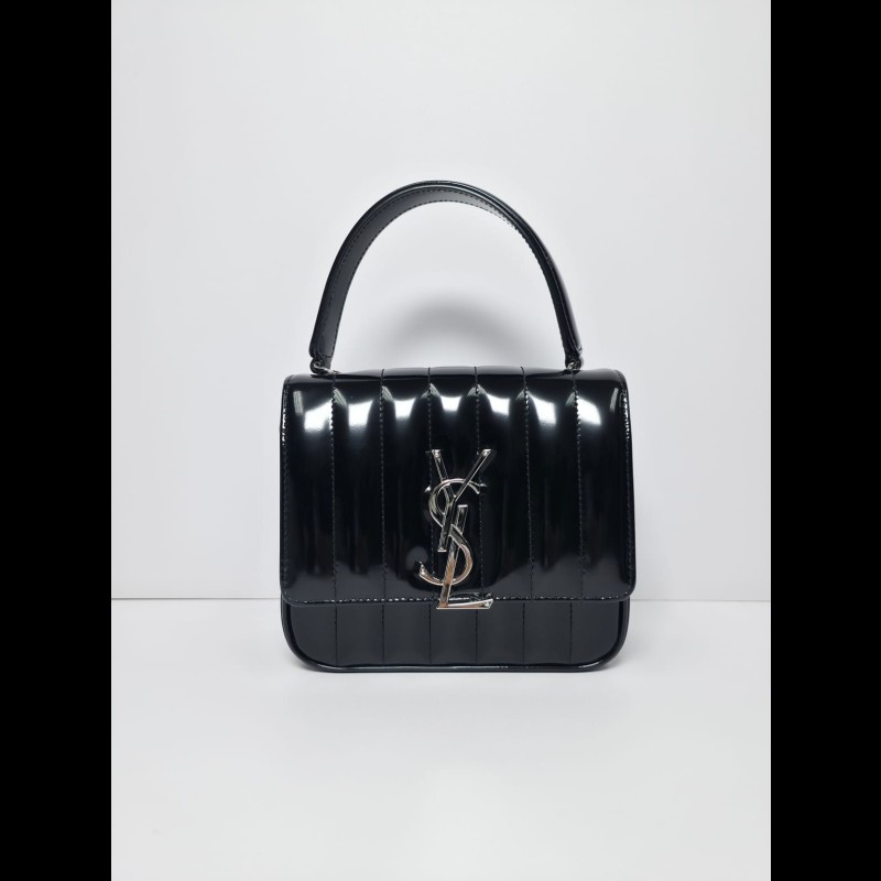 YSL 黑色Vicky Small Bag-1