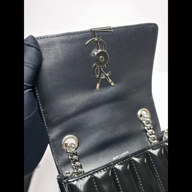 YSL 黑色Vicky Small Bag-21
