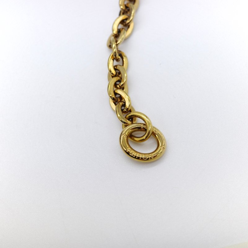 Louis Vuitton 路易威登 Multi Pochette 三合一  經典老花 棕色 搭配粉色緹花背帶  塗層帆布 麻將包 肩背包-13