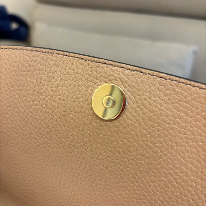 GUCCI SOHO 裸粉色牛皮磁扣 斜背包/肩背包/手拿包-10