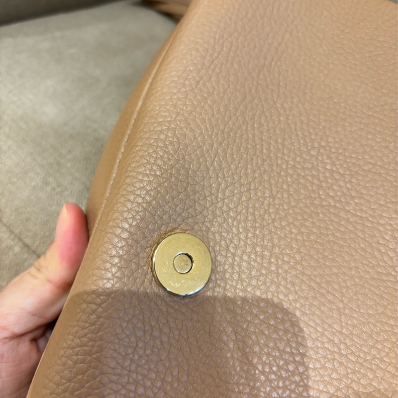 GUCCI SOHO 裸粉色牛皮磁扣 斜背包/肩背包/手拿包-11