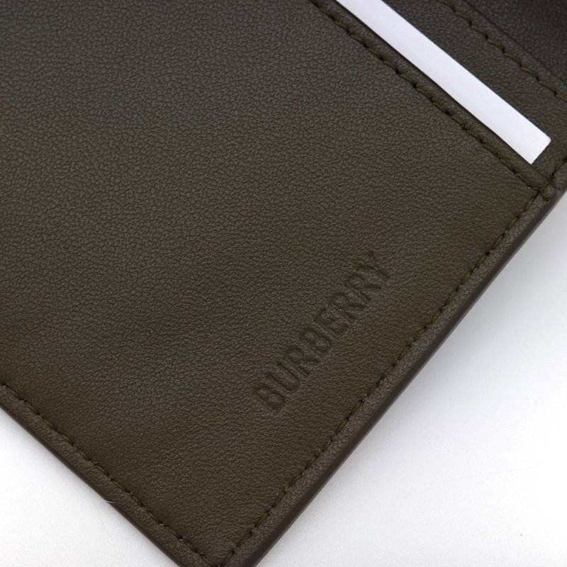 Burberry 巴寶莉 經典格紋 棕色 塗層帆布 拉鍊長夾-5