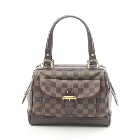 路易威登 Knightsbridge 手提包 N51201 Damier 帆布皮革 Ebene 二手 LV
