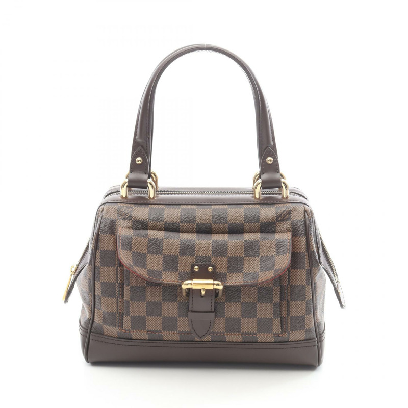 路易威登 Knightsbridge 手提包 N51201 Damier 帆布皮革 Ebene 二手 LV-0