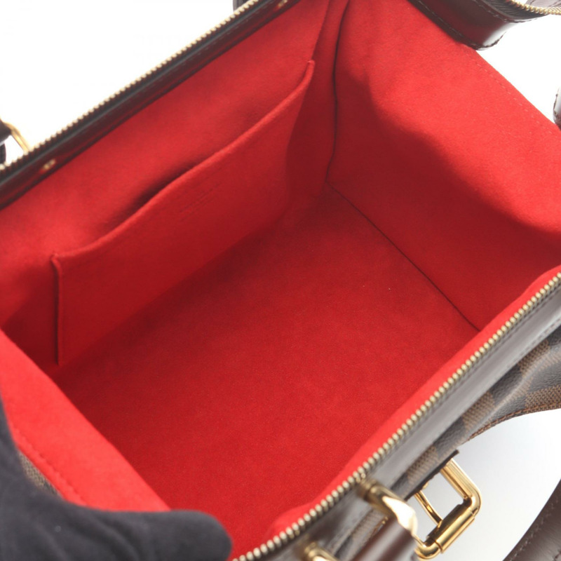 路易威登 Knightsbridge 手提包 N51201 Damier 帆布皮革 Ebene 二手 LV-2