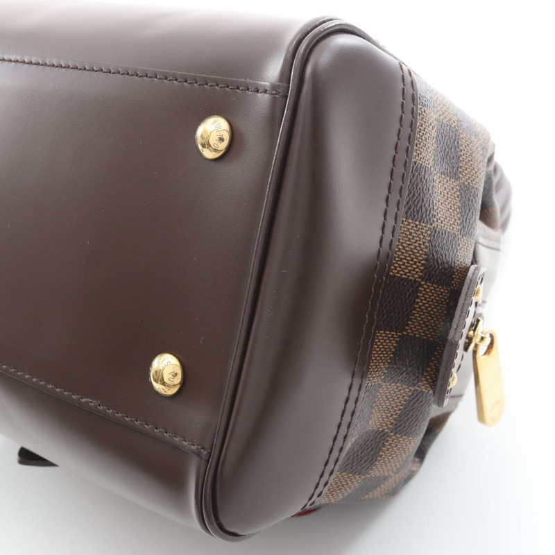 路易威登 Knightsbridge 手提包 N51201 Damier 帆布皮革 Ebene 二手 LV-6