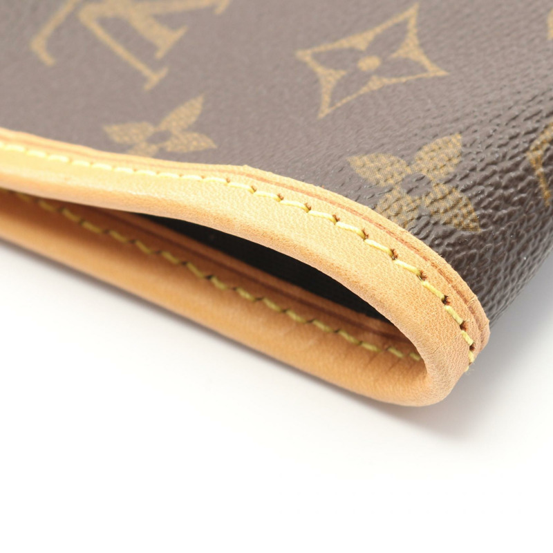 路易威登 Usu Porte Avi 服裝罩包 M23432 Monogram 皮革 棕色 二手-8