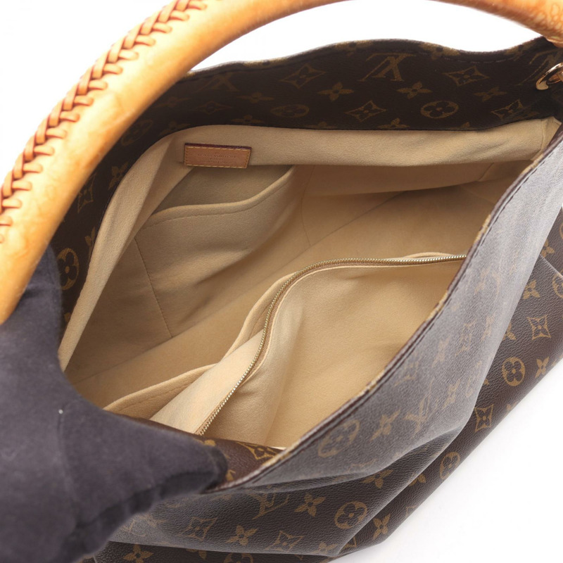 路易威登 Artsy MM 肩背包 M40249 Monogram 皮革棕色二手女士-2