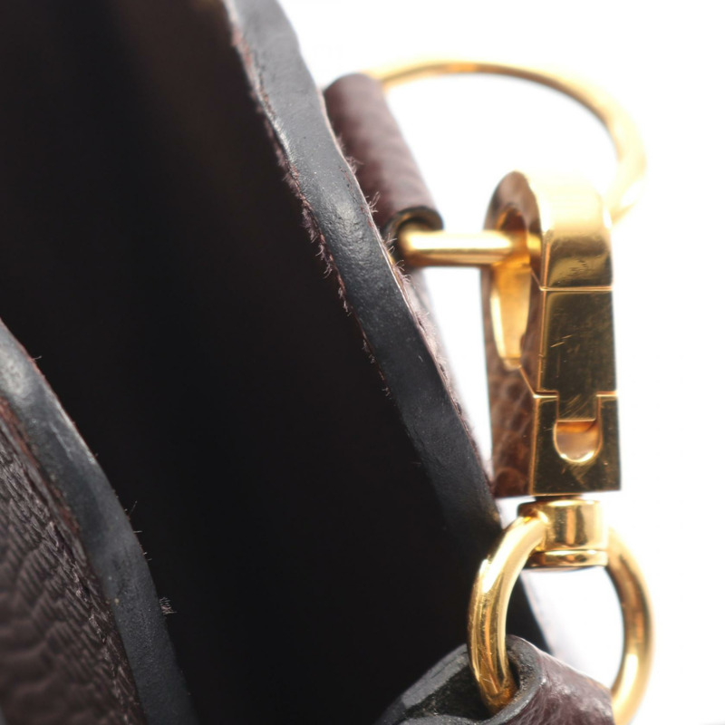 愛馬仕 Way 肩挎包 U 型唇盒 Epsom Rouge sellier 二手金色五金-7