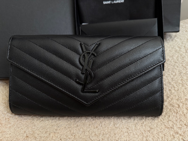 YSL 魚子醬長夾-5