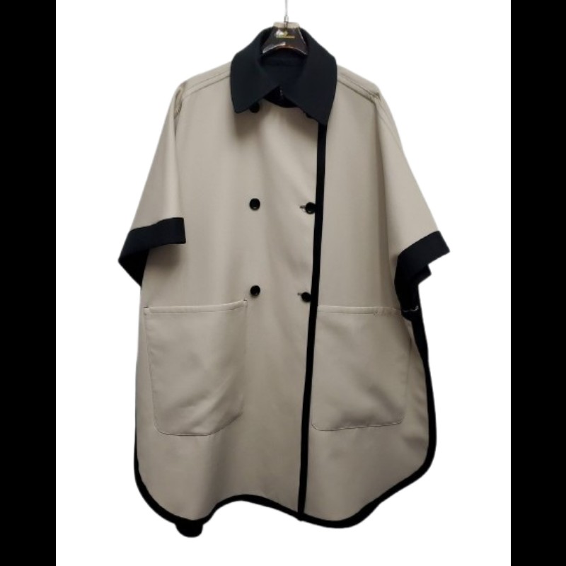 Max Mara sedan 黑白雙面斗篷 均碼-0