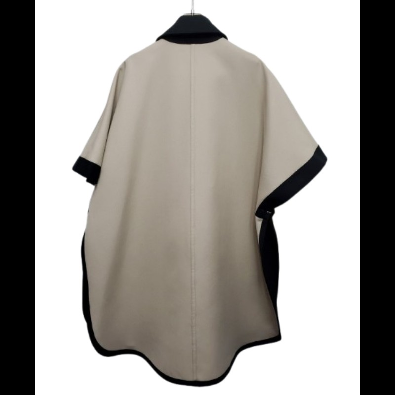 Max Mara sedan 黑白雙面斗篷 均碼-2