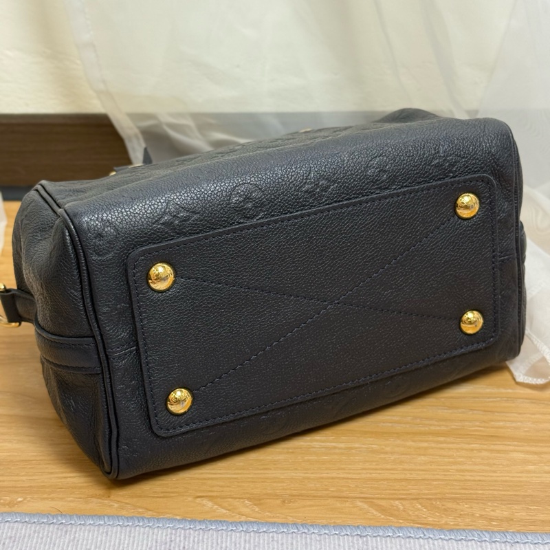 LV Speedy 25 全牛皮壓紋-4