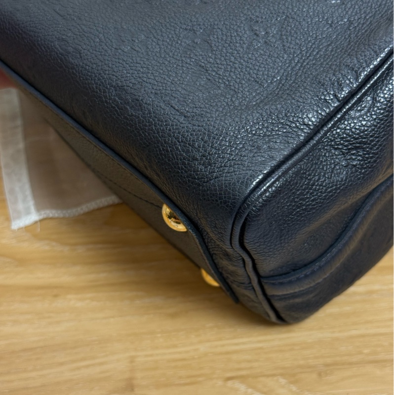 LV Speedy 25 全牛皮壓紋-5