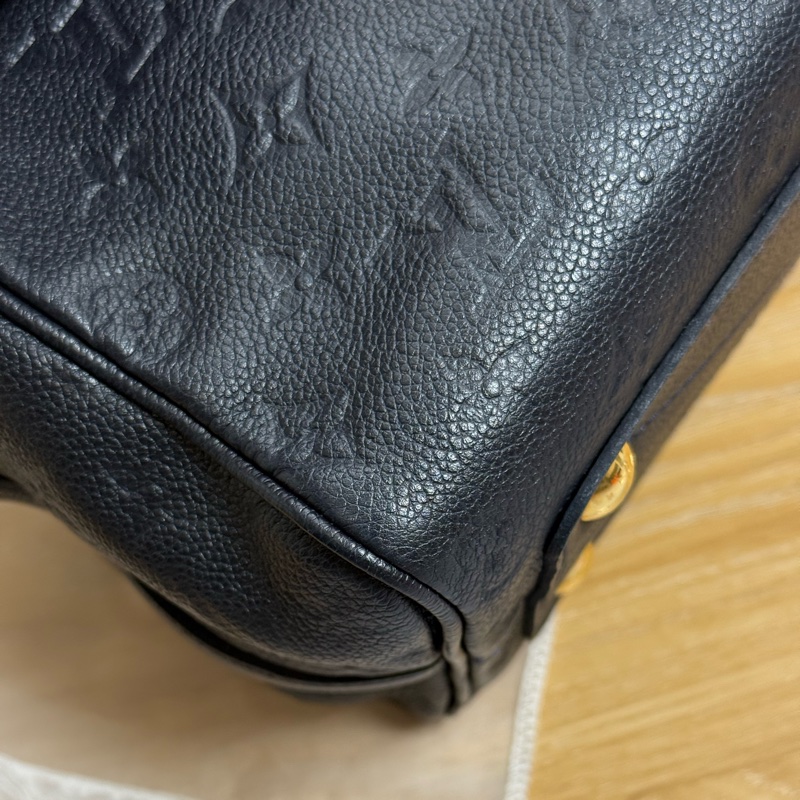 LV Speedy 25 全牛皮壓紋-6