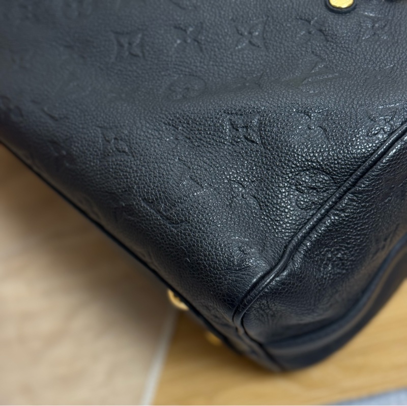 LV Speedy 25 全牛皮壓紋-7
