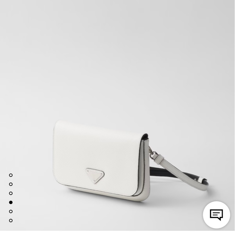 Prada Saffiano 皮革肩背包-2