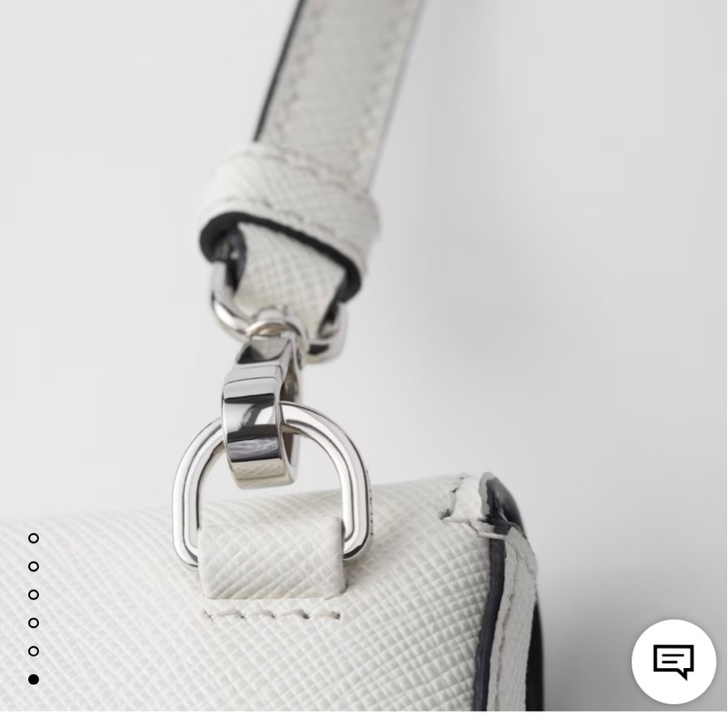 Prada Saffiano 皮革肩背包-3