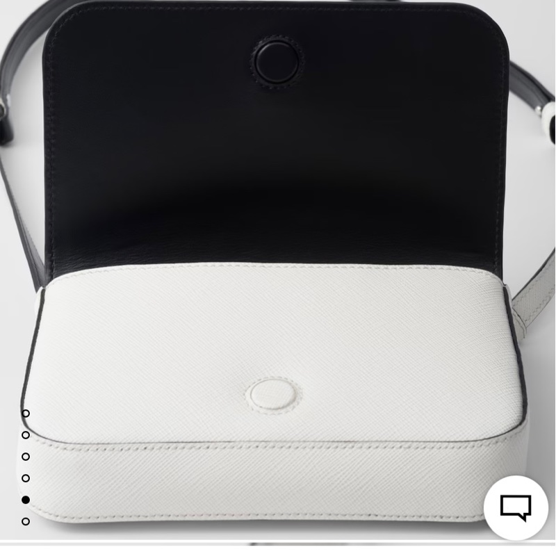 Prada Saffiano 皮革肩背包-4