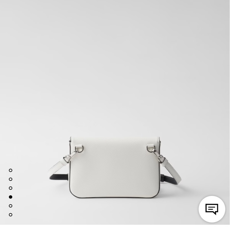 Prada Saffiano 皮革肩背包-10