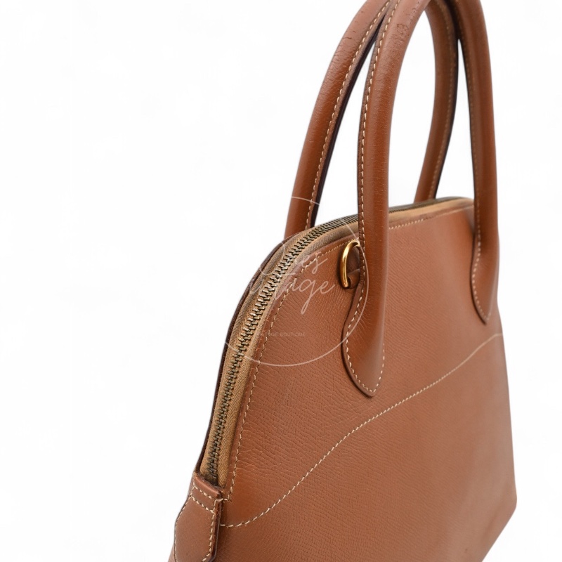 [Pre-owned] Hermes Bolide 31 Gold Epsom GHW Stamp Circle Y-6