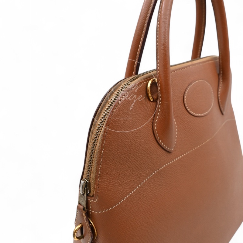 [Pre-owned] Hermes Bolide 31 Gold Epsom GHW Stamp Circle Y-8