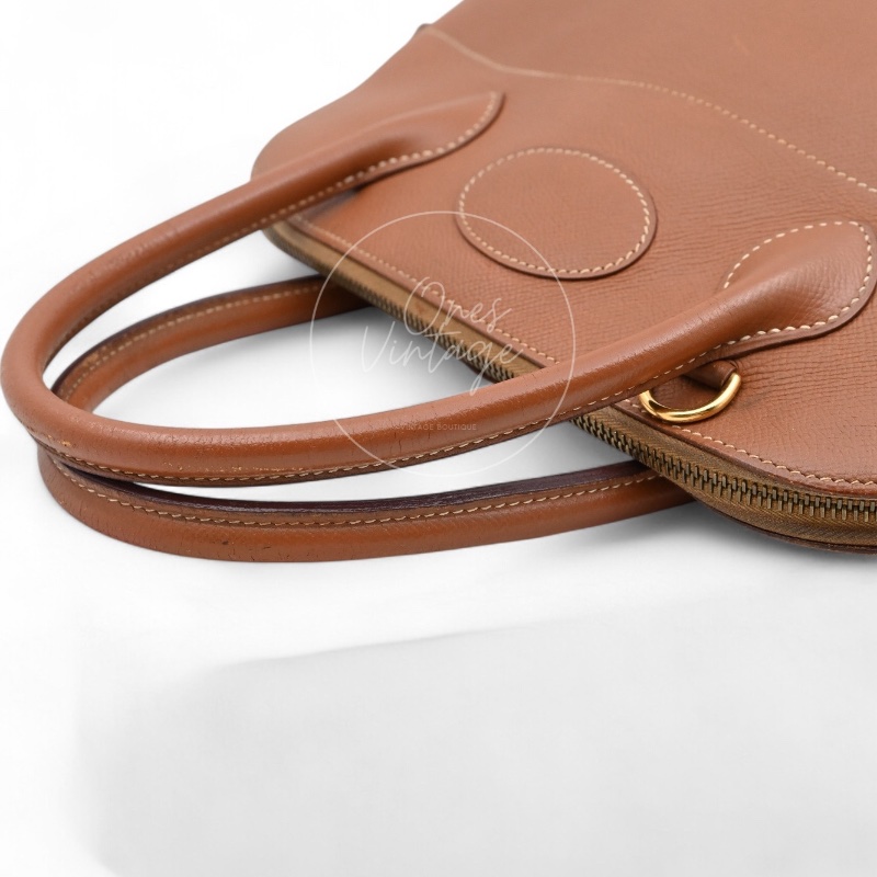 [Pre-owned] Hermes Bolide 31 Gold Epsom GHW Stamp Circle Y-20