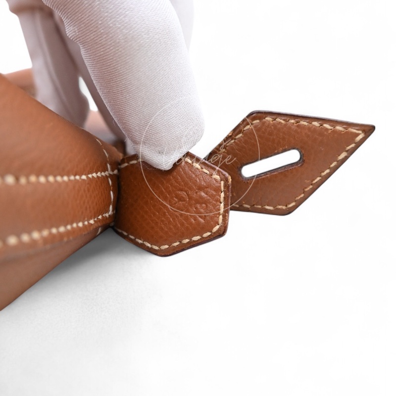 [Pre-owned] Hermes Bolide 31 Gold Epsom GHW Stamp Circle Y-23