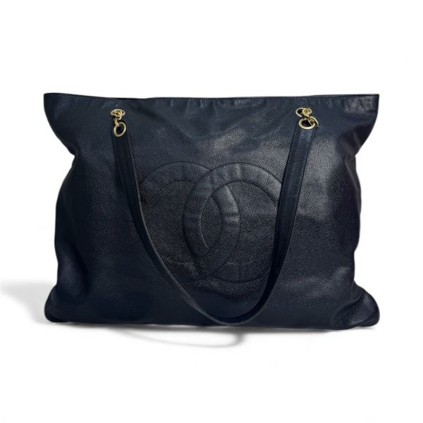 Chanel 肩背包 魚子醬 旅行包 vintage 特價出清-3