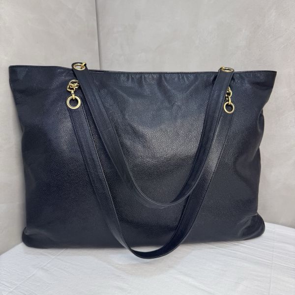 Chanel 肩背包 魚子醬 旅行包 vintage 特價出清-5