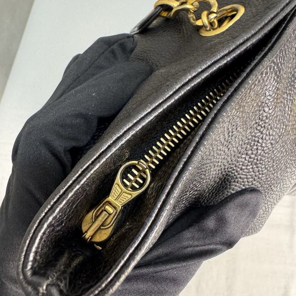 Chanel 肩背包 魚子醬 旅行包 vintage 特價出清-19