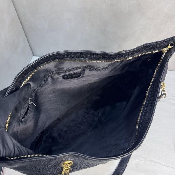 Chanel 肩背包 魚子醬 旅行包 vintage 特價出清-20