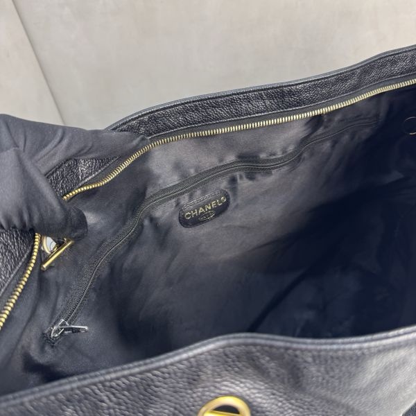 Chanel 肩背包 魚子醬 旅行包 vintage 特價出清-21