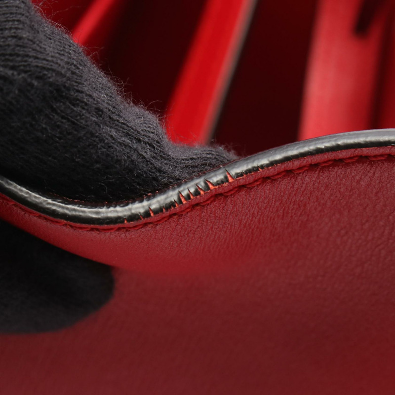 路易威登 City Steamer PM 單肩手提包 M53029 紅色皮革 二手 LV-8