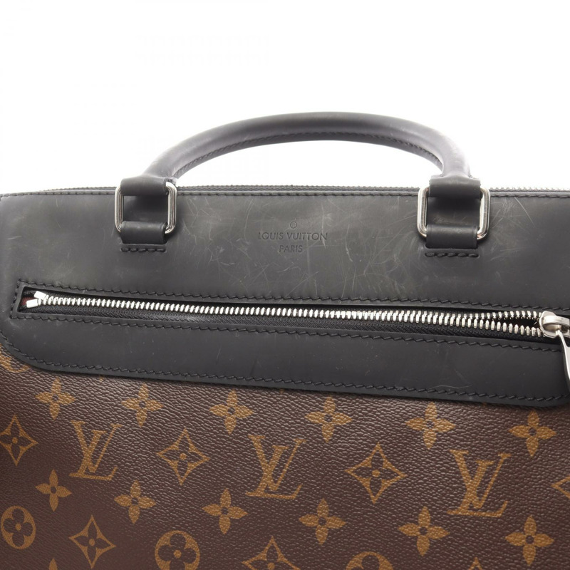 路易威登 Porto Document Jour NM 商務手提包 M54019 Monogram macassar-5