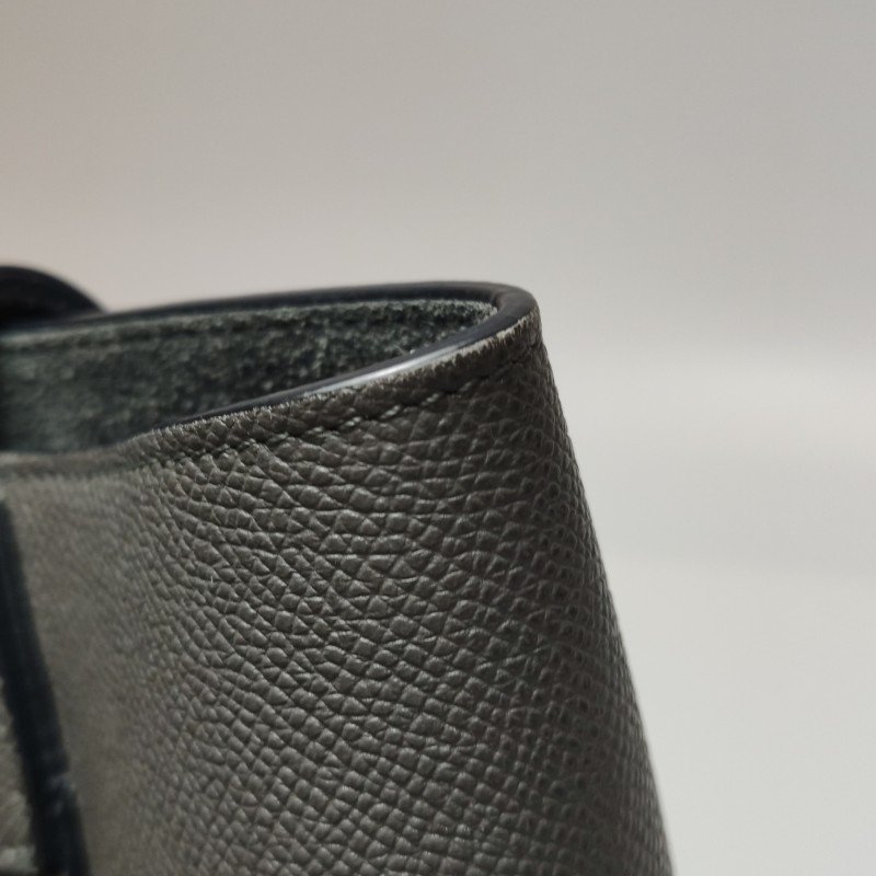 Celine Belt魚包迷你牛皮純色紐結飾帶單肩包-12