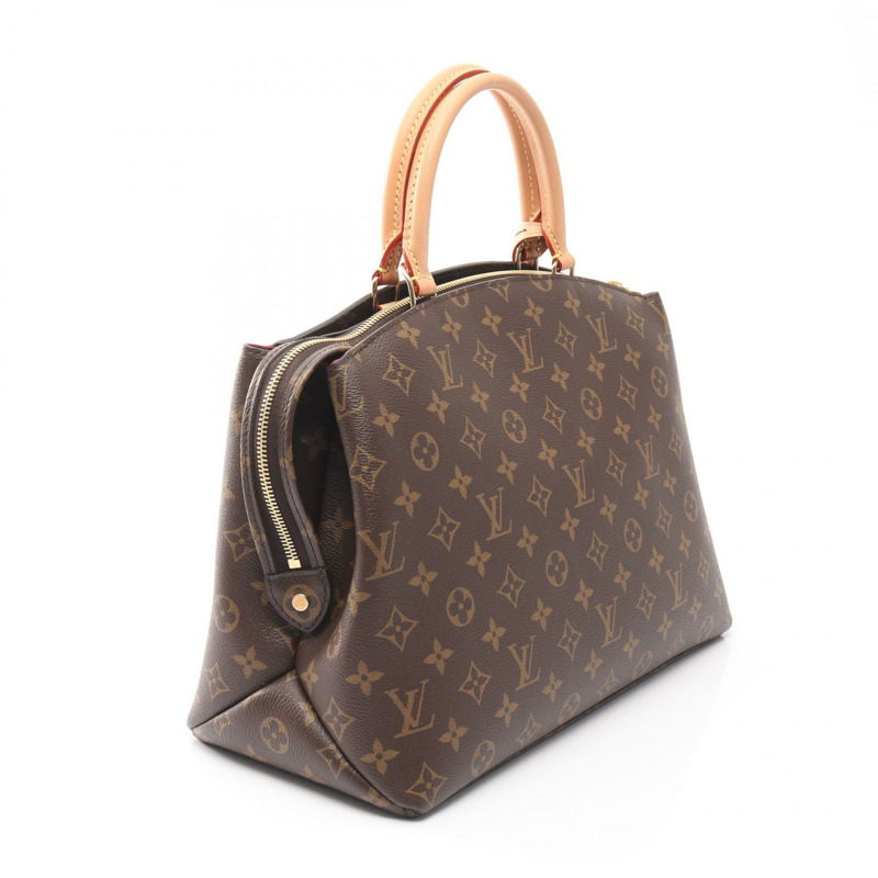 路易威登 Grand Palais MM 斜背包 M45898 Monogram 皮革 棕色 LV-1