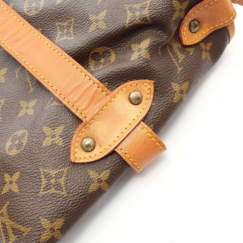 路易威登 Saumur 43 肩挎包 M42252 Monogram 皮革 棕色 LV-7