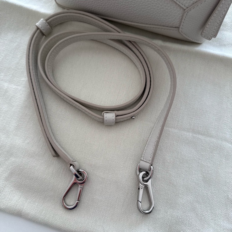 Loewe mini puzzle bag白色拼圖包-7