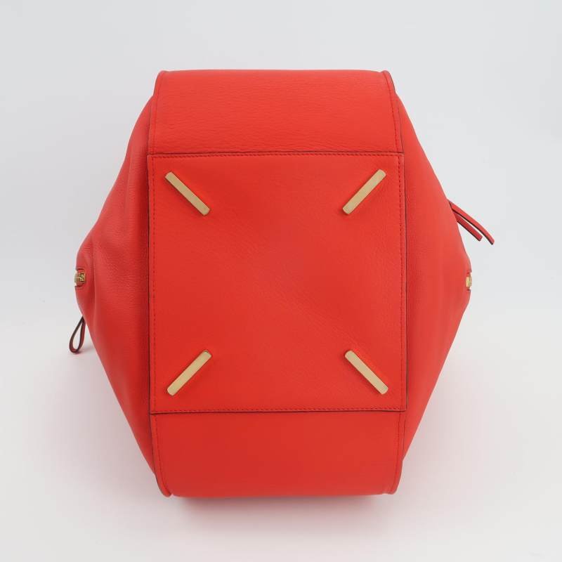 Loewe Hammock吊床包牛皮純色弧形結構子母包單肩包-6