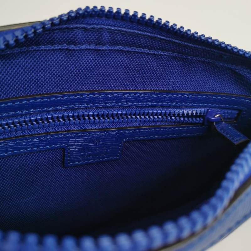 Gucci中國新年系列牛皮拼色字母logo單肩包-7