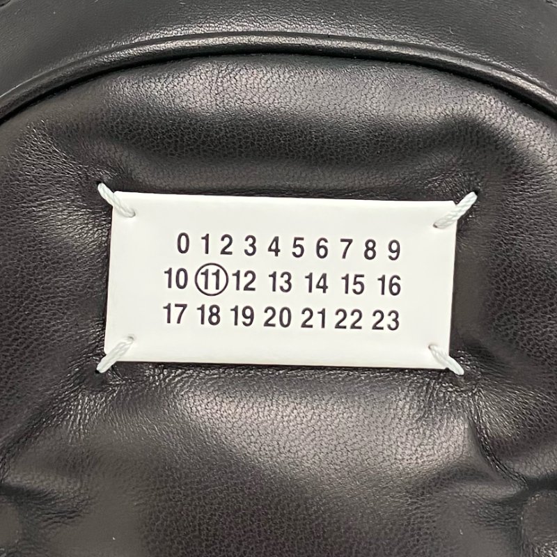 ☆ Maison Margiela MM6 Dark Brown Lambskin Glam Slam 2Way Bag 深啡色小羊皮兩用袋 - 257024971-7