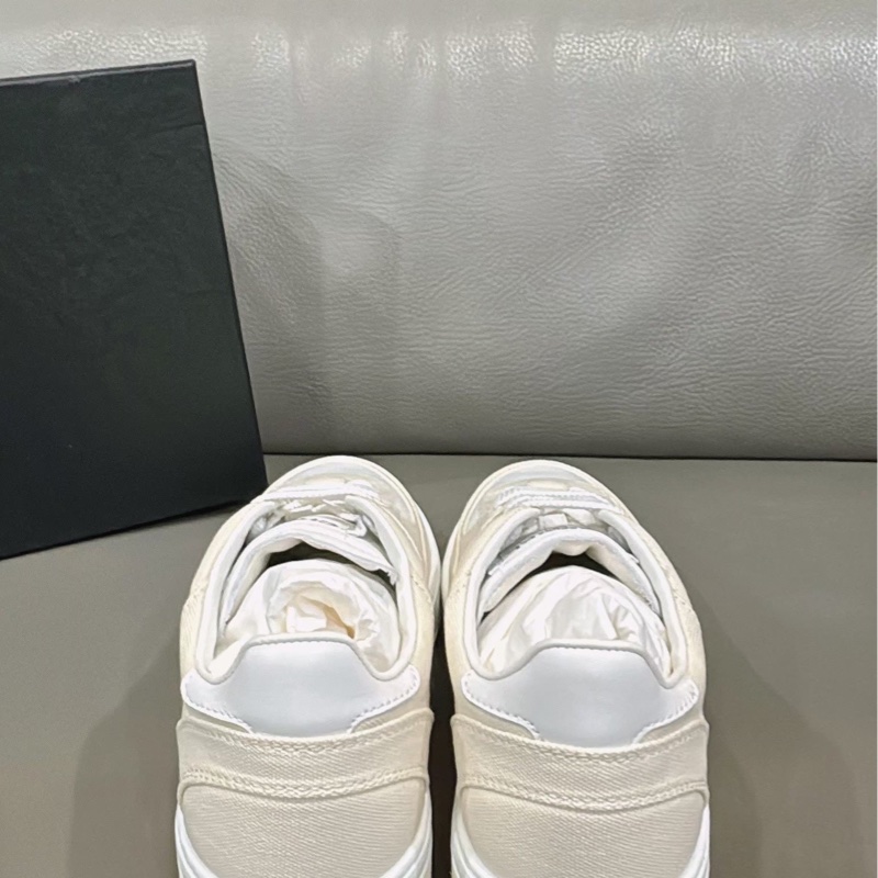 CHANEL 全新米白色布鞋38.5-3