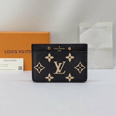 LV Monogram雙色名片夾